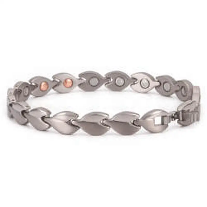 Wollet Japan Popular Health Benefits Ladies Dubai Pain Relief Vertigo Titanium Neodymium Bio Magnetic Therapy Bracelet For Women