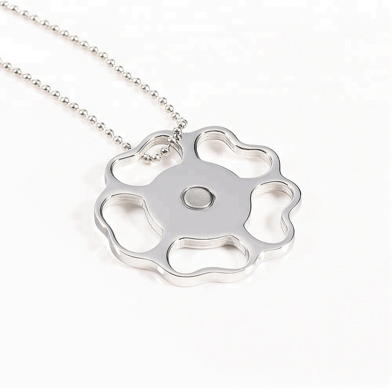 Wollet Fashion Health Energy Bio Magnetic 316L Stainless Steel Pendant