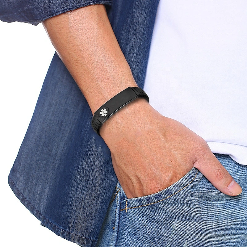 Wollet New Design Flexible Stainless Steel Magnetic Therapy Elastic Bracelet for Women and Girls