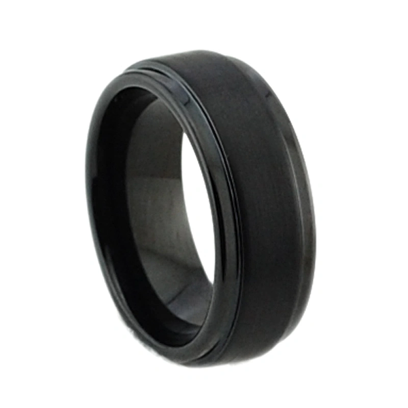 wollet gold plated mens expandable pair tungsten carbide wedding ring