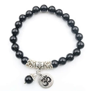 Wollet 8MM Fashion Brand Luxury Natural Stone Healing Crystal Stretch Beaded Bracelet Women Men Handmade Gemstone Round Bracelet