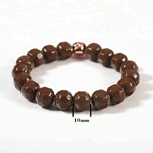 Wollet Fashion Health Element Tourmaline Copper Flower Bead Bracelet