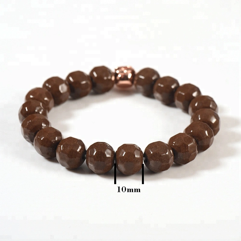 Wollet Fashion Health Element Tourmaline Copper Flower Bead Bracelet
