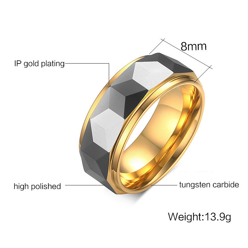 Wollet new style Korean fashion tungsten  ring