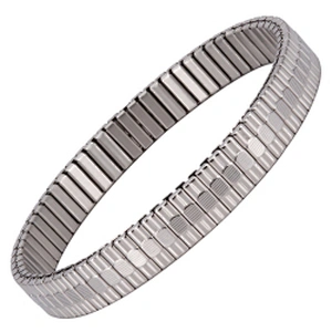 Wollet New Design Flexible Stainless Steel Magnetic Therapy Elastic Bracelet for Women and Girls
