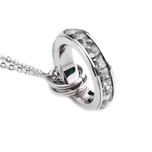 2014 women trendy product Stainless Steel korean cz jewelry
