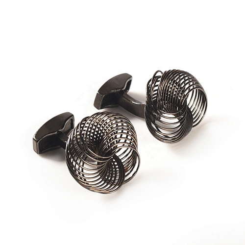 Wollet Fashion Multi-color 316L Stainless Steel Cufflink For Men Jewelry