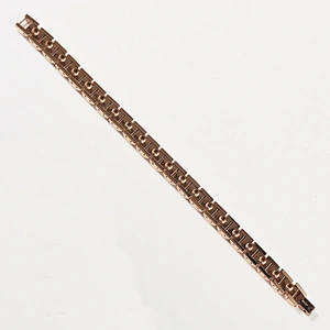 Wollet Fashion Zircon Semicircle 316L Stainless Steel Bio Magnetic Bracelet