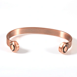 Wollet Fashion Wholesale Heart-Shaped Health Energy Bio Magnetic Copper Bracelet