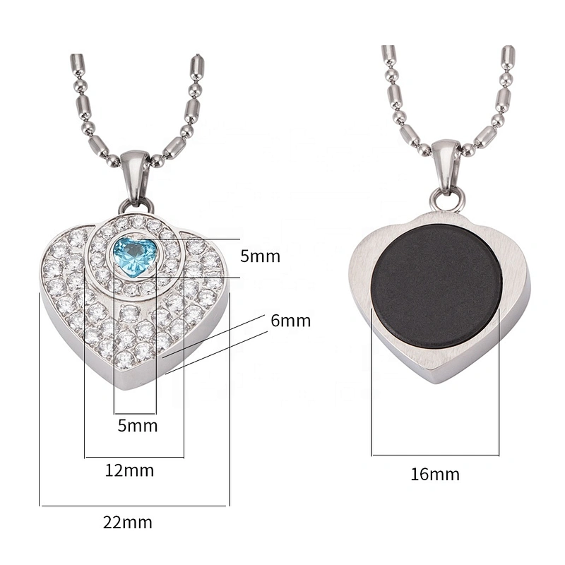 Wollet Volcanic Rock Original Negative Ion Fashion Manufacturers Quantum Japanese Lava Energy Negative Ions Pendant