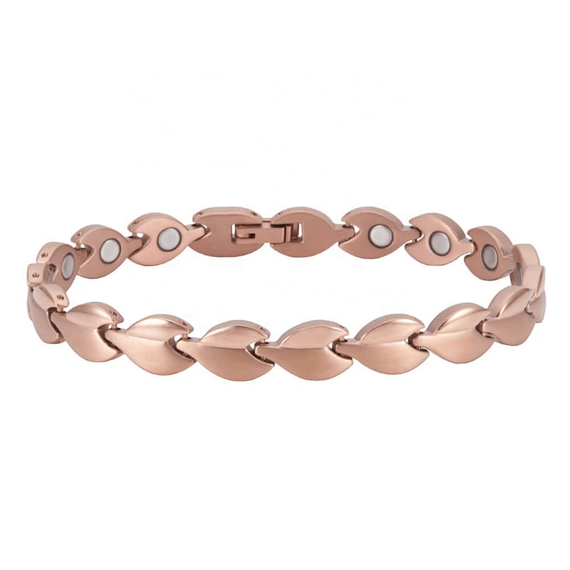 Wollet Japan Popular Health Benefits Ladies Dubai Pain Relief Vertigo Titanium Neodymium Bio Magnetic Therapy Bracelet For Women