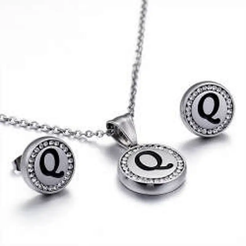 Rose Gold Plated Fashion Women Stainless Steel China Imitation Jewellery