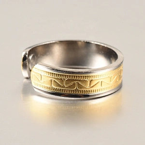 Wollet Magnetic Copper Ring Arthritis Women Pure Copper Rings for Women Adjustable Health with 3PCS Magnets