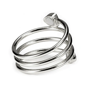 Wollet Magnetic Copper Ring Arthritis Women Pure Copper Rings for Women Adjustable Health with 3PCS Magnets