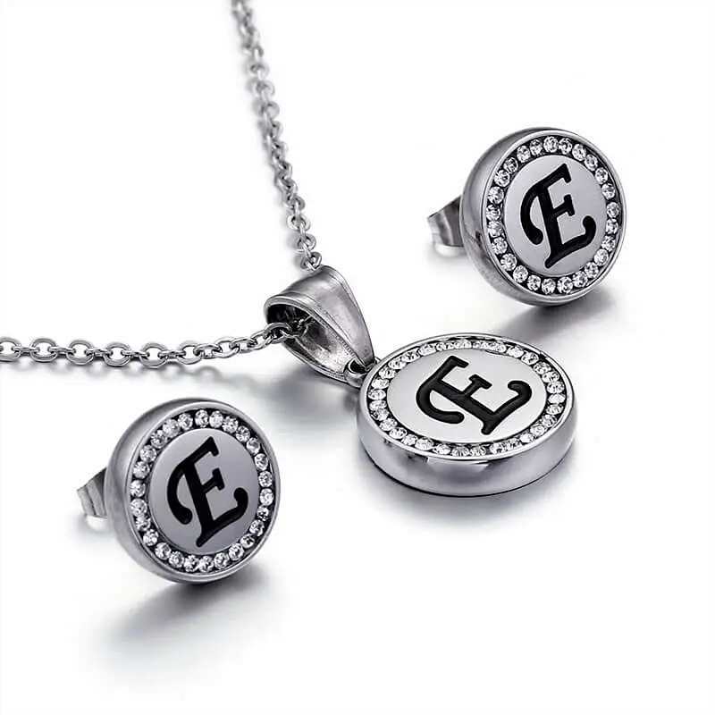 Rose Gold Plated Fashion Women Stainless Steel China Imitation Jewellery