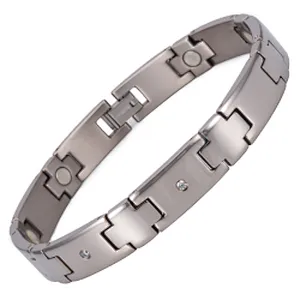 Wollet Hot Sale Health Blood Pressure Stainless Steel Bio Neodymium Magnetic Bracelet