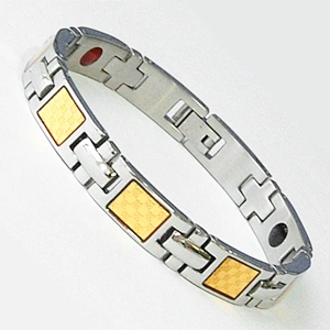 2014 316l stainless steel fashion magnetic bracelet for serving wholesale harley davidson jewelry