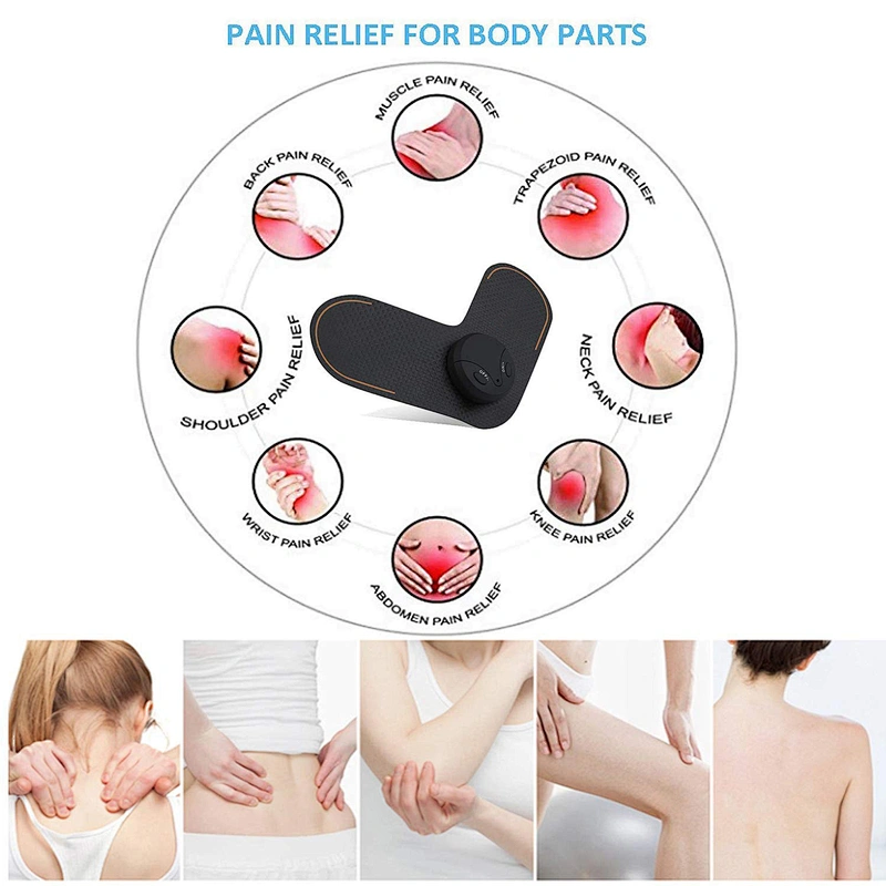 Wollet Mini Cervical Massager Multi-functional Shoulder Neck Massage Pad Cervical Vertebra Treatment Massagers with Heat