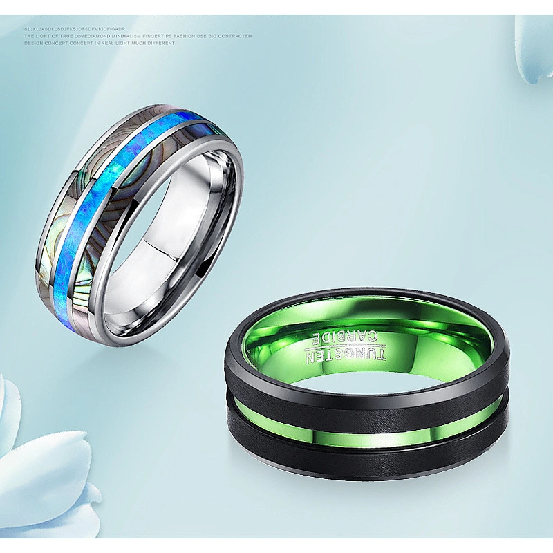 Wollet New Fashion Stainless Steel Dragon Ring with Diamonds