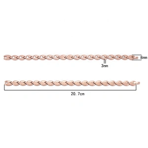 Wollet Japan Popular Health Benefits Ladies Dubai Pain Relief Vertigo Titanium Neodymium Bio Magnetic Therapy Bracelet For Women