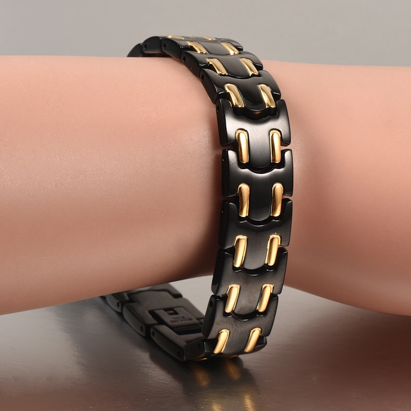wollet hottest products on the market black magnetic mens bracelet