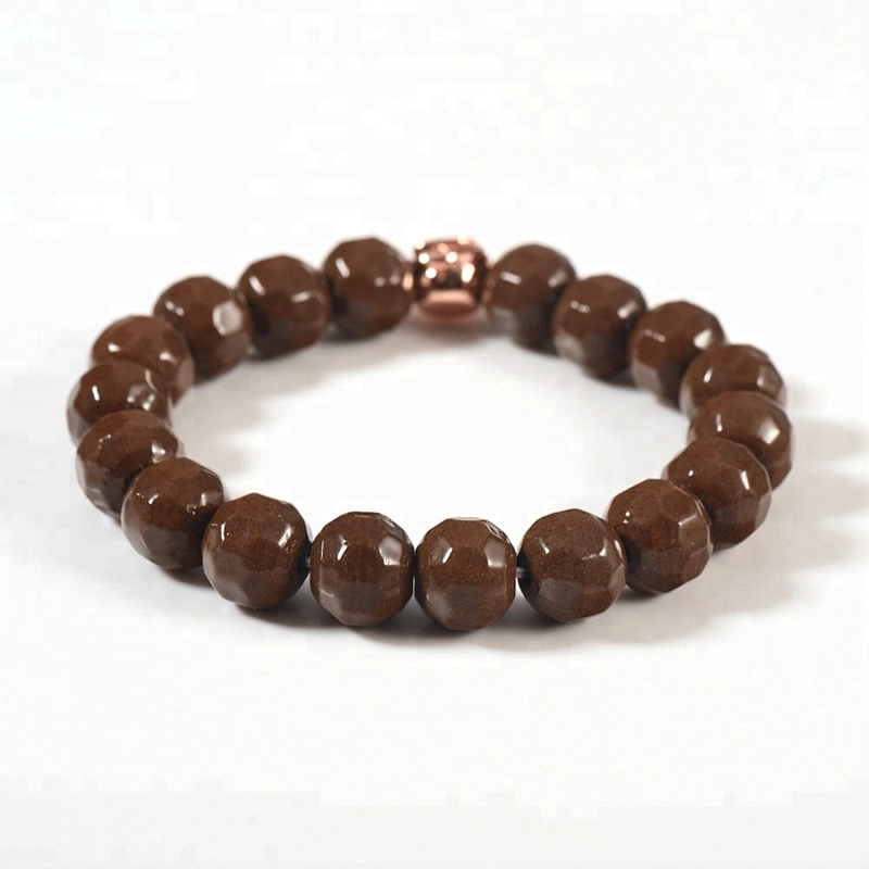 Wollet Fashion Health Element Tourmaline Copper Flower Bead Bracelet