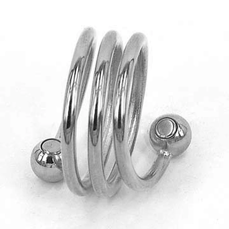 Fashion Stylish Hovered Magnetic Copper Ring