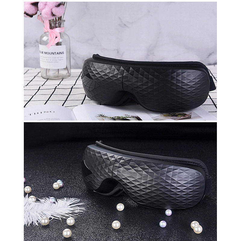Wollet Heating Built-in Speaker Eye Stress Relaxer Headache Pressure Relief Graphene Eye Massager Mask
