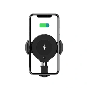 Wollet New Car Wireless Charger Car Mobile Phone Charging Navigation Bracket Automatic Induction Telescopic Wireless Charger