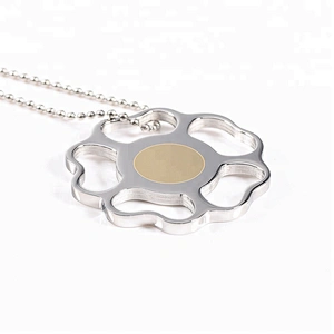 Wollet Fashion Health Energy Bio Magnetic 316L Stainless Steel Pendant