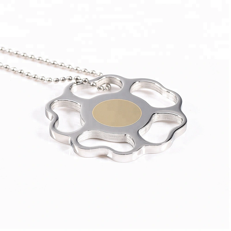 Wollet Fashion Health Energy Bio Magnetic 316L Stainless Steel Pendant