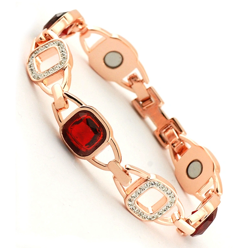 wholesale stainless steel bracelet jewelry with beautiful stone