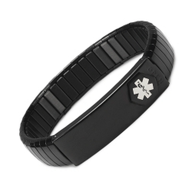 Wollet New Design Flexible Stainless Steel Magnetic Therapy Elastic Bracelet for Women and Girls
