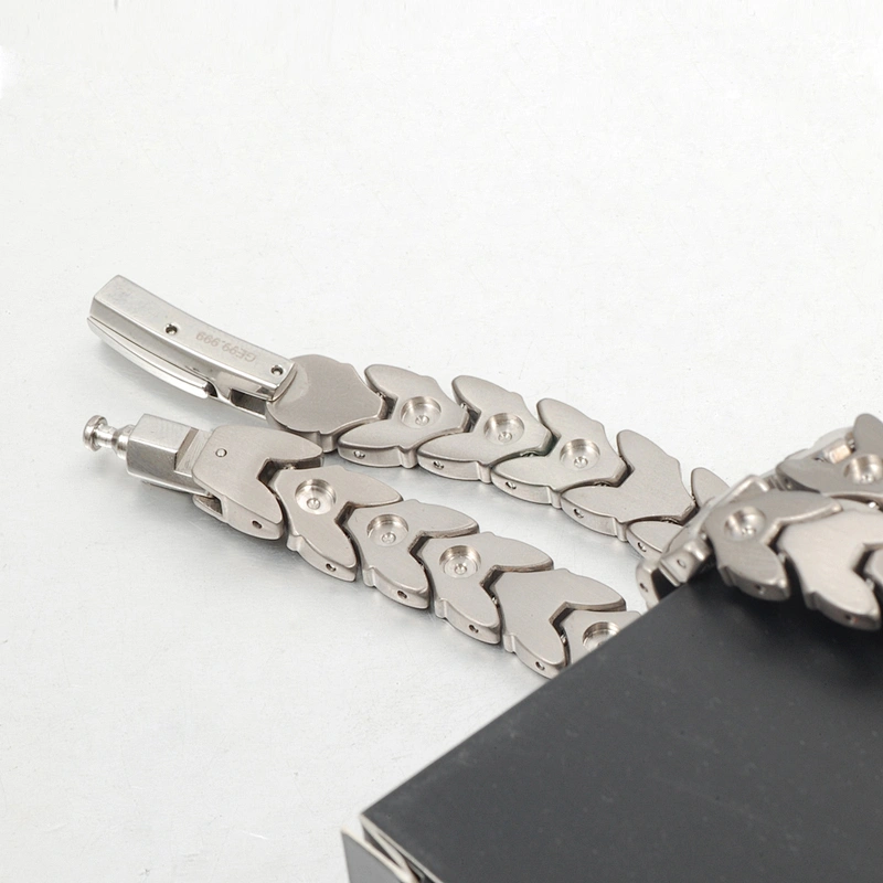 Wollet 2018 New Health Titanium Germanium Magnetic Bracelet Jewelry