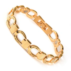 Wollet Fashion Custom Bio Magnetic Therapy 3161 Stainless Steel Bracelet Blank