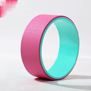 Wollet Sport Yoga Wheel Pilates Ring Durable Yoga Balance Wheel Accessory Increase Flexibility Ideal Back Stretcher