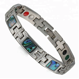 2014 bangladesh jewelry with bio magnetic stainless steel bracelet for wholesale