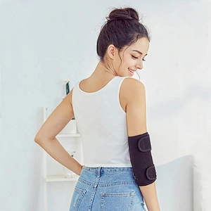 Wollet Rechargeable Wireless Heated Electric Heating Knee Brace Wrap for Knee Shoulder Elbow Joint Pain Relief Anywhere