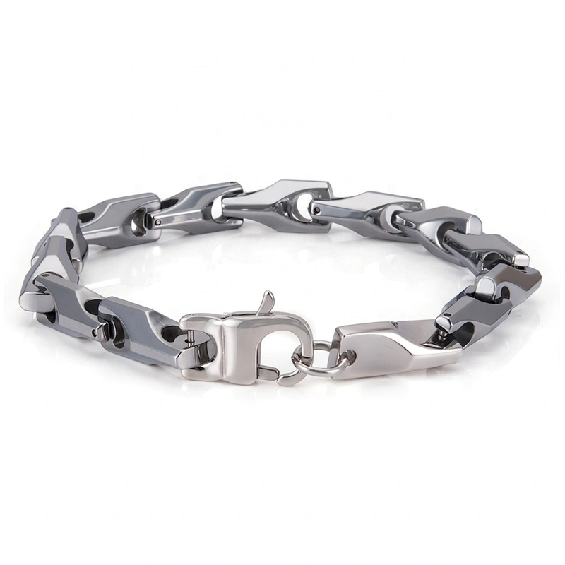Wollet Fashion Healthy  Wholesale price link tungsten bracelet for men