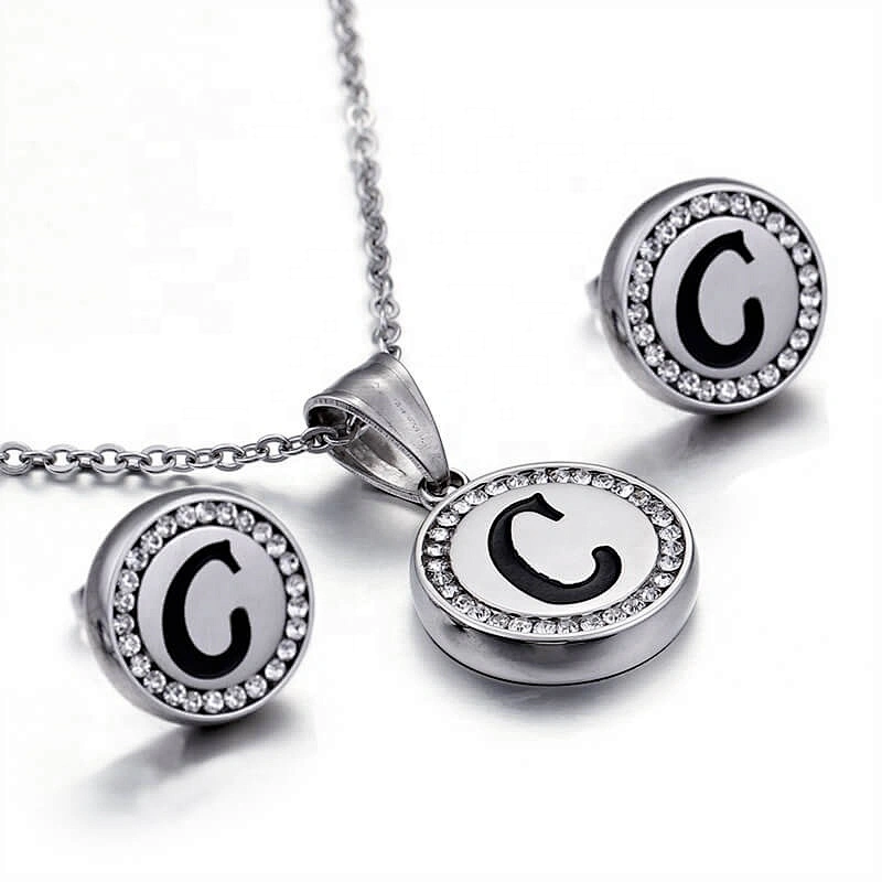 Rose Gold Plated Fashion Women Stainless Steel China Imitation Jewellery
