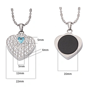 Wollet Volcanic Rock Original Negative Ions Fashion Manufacturers Quantum Japanese Lava Energy Pendant