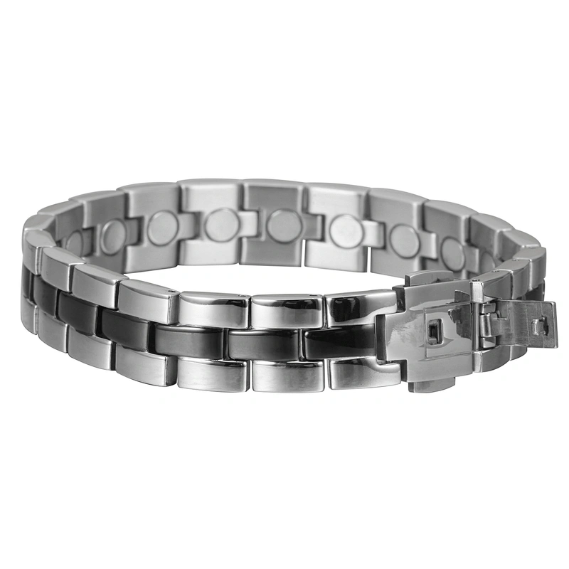 Wollet Health 2500 Gauss Strong Magnetic Neodymium Magnet Titanium Energy Bracelet