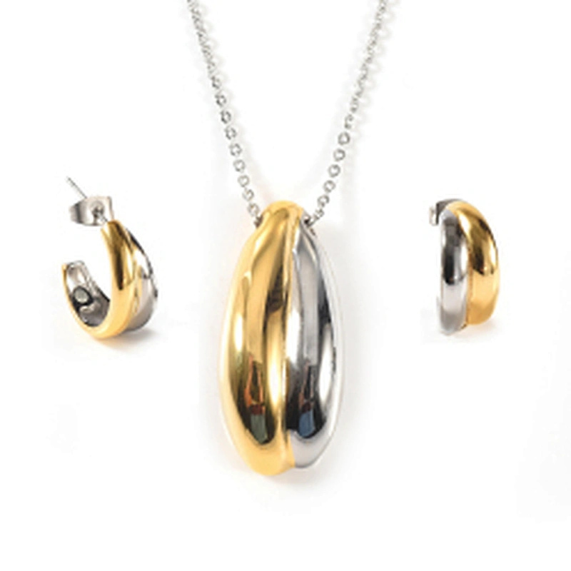 Silver Magnetic Jewelry Set