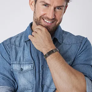 Wollet Xtreme Monster Scalar X Power Health Titanium Therapeutic Quantum Bio Ion Energy Bracelet Jewelry
