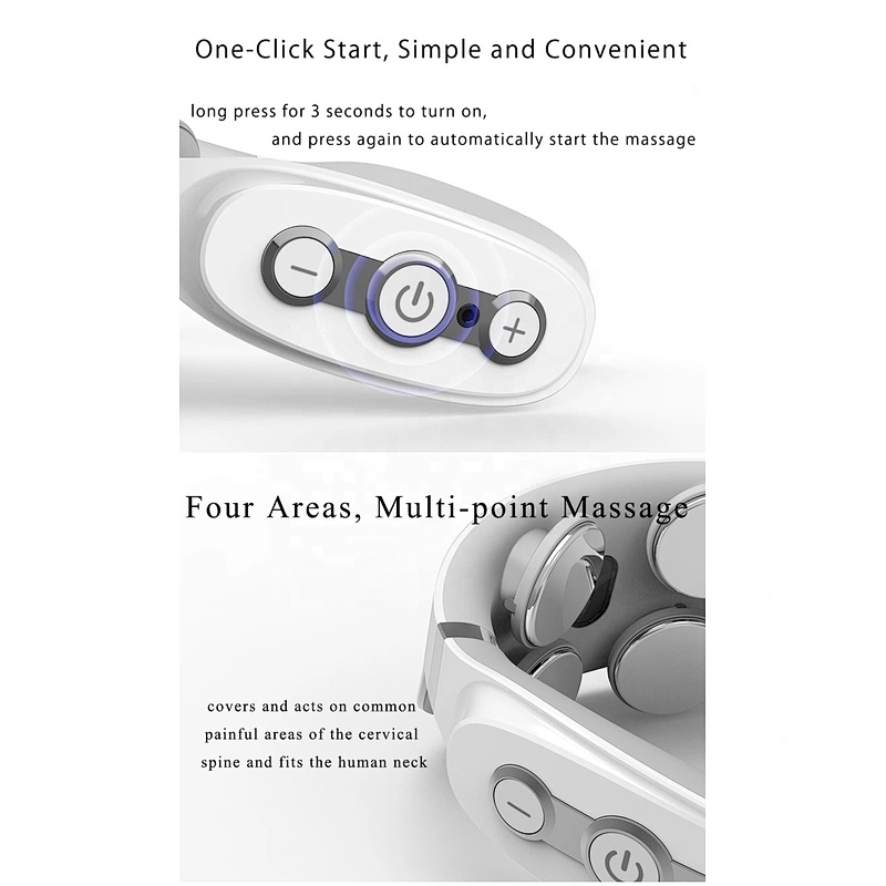 Wollet Portable Mini Electric Vibration Charging Massager Multifunctional Usb Neck Massager