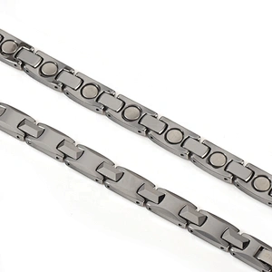 Wollet Fashion Medical Bio Magnetic Tungsten Steel Carbide Bracelet Benefits For Men