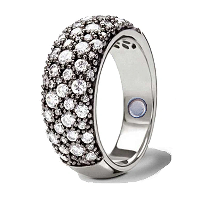 men stainless steel dallas cowboys germanium ring