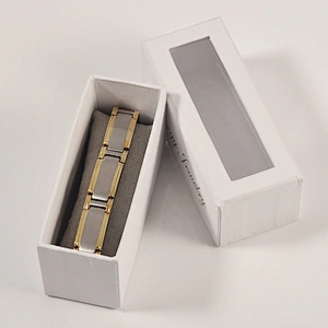 Wollet Fashion 4 in 1 Gold Plated Titanium Bio Magnetic Bracelet