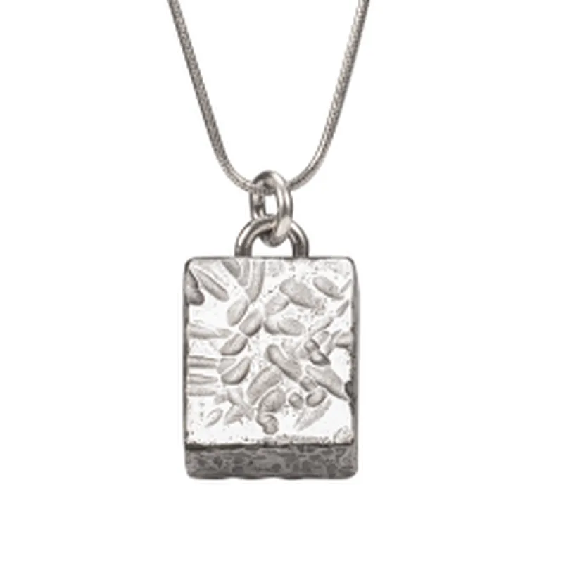 Wollet Cross Shape 925 Sterling Silver Necklace Jewelry Pendant
