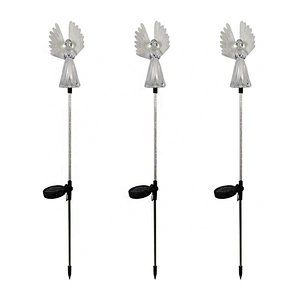 Wollet led solar simulation angel lamp outdoor waterproof garden landscape lawn lamp garden decoration lamp